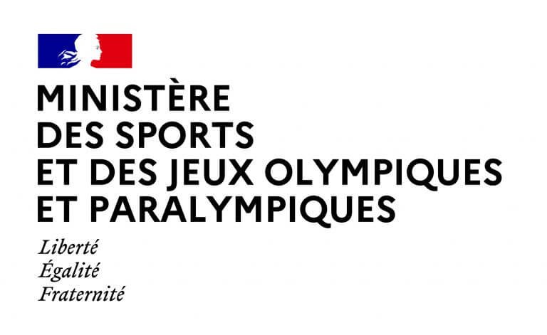 Logo Ministères des sports et des jeux Olympiques et paralympiques